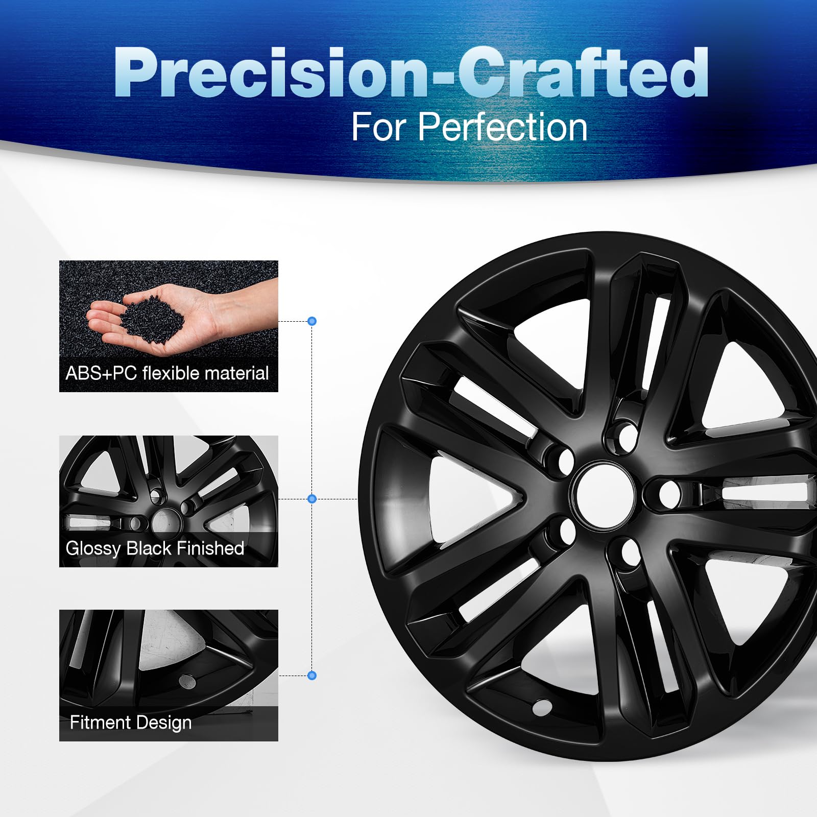 Amazon.co.jp: OPKOURE 18インチ ホイールスキン 2011-2019 フォード